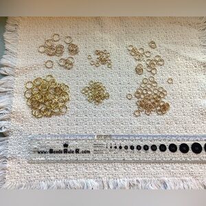 Jump Rings Gold Plated